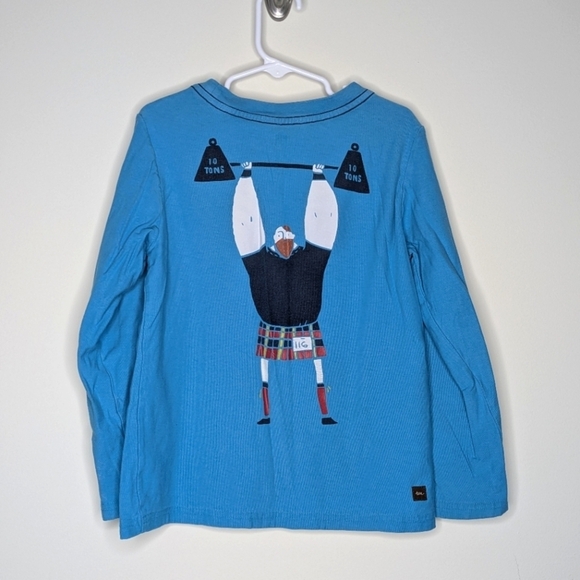 Tea Collection Weight Lifting Shirt 7 - Picture 2 of 6